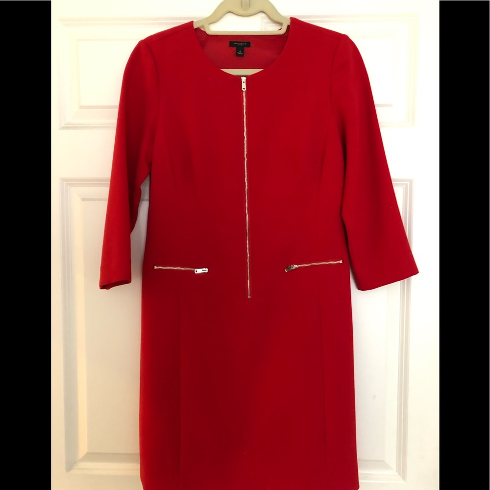 **CLOSET CLEANOUT 9/4 ** Ann Taylor perfect holiday dress!! Knee length